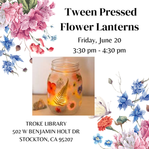 Tween Pressed Flower